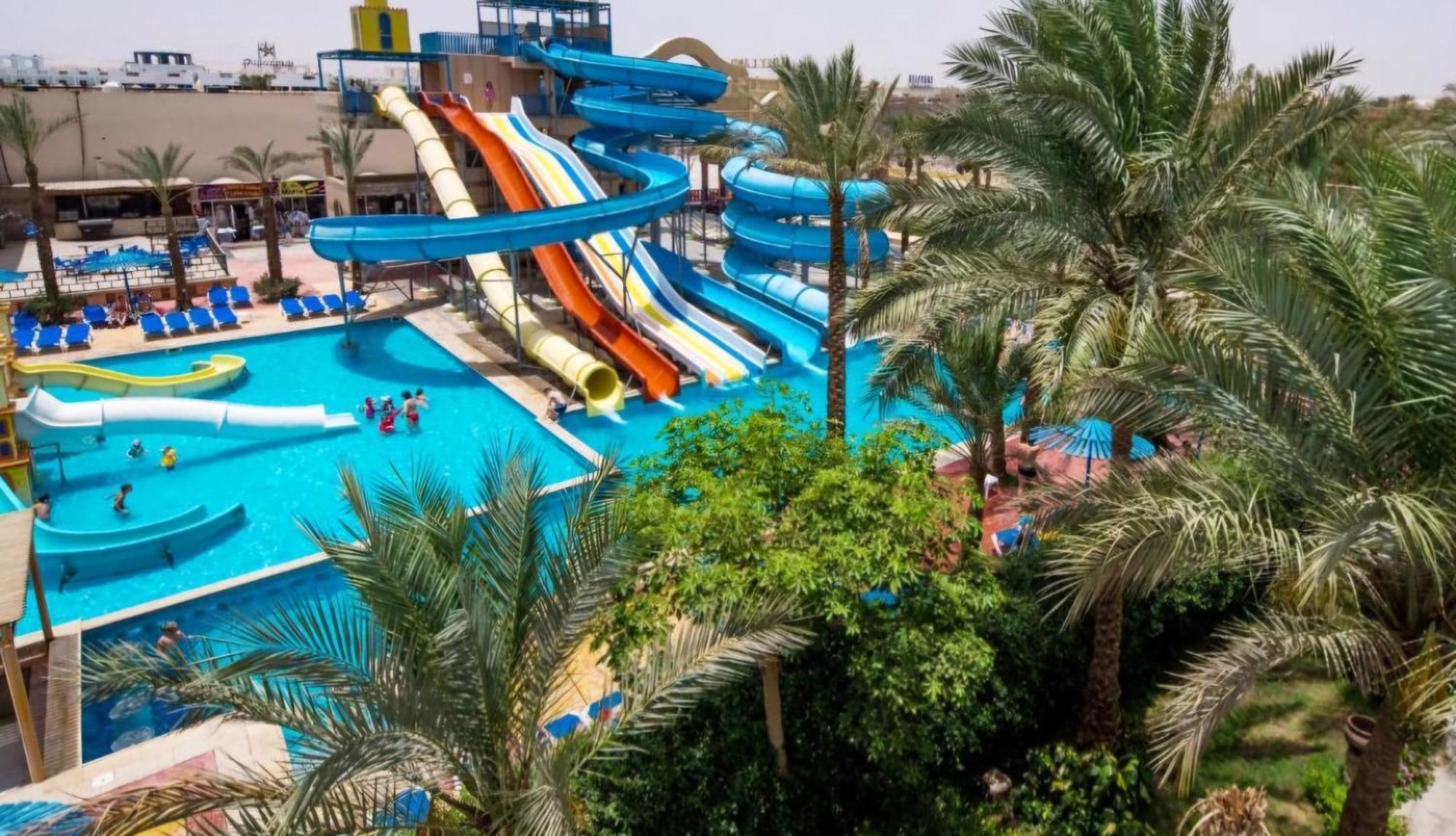 Mirage Bay Hotel & Aquapark All-Inclusive フルガダ エクステリア 写真