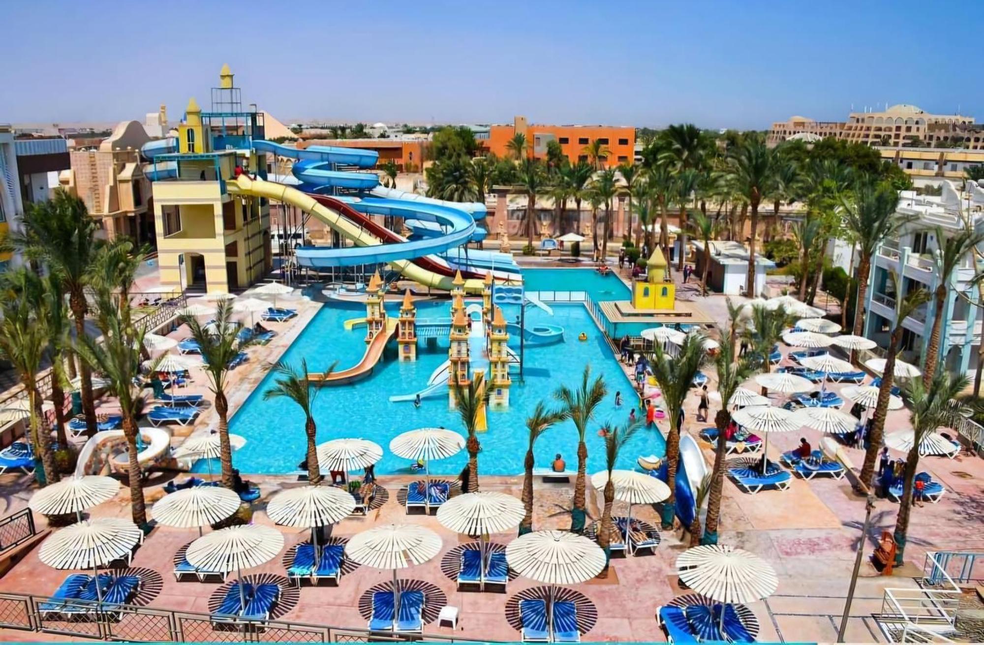 Mirage Bay Hotel & Aquapark All-Inclusive フルガダ エクステリア 写真